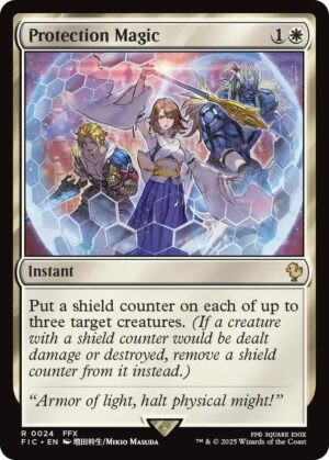 Protection Magic (Surge Foil) - 24: Commander: FINAL FANTASY