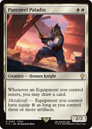 Puresteel Paladin (Surge Foil) - 250: Commander: FINAL FANTASY