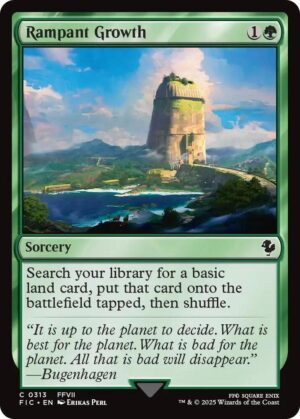 Rampant Growth (Surge Foil) - 313: Commander: FINAL FANTASY