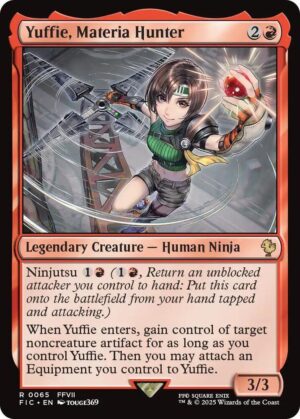 Yuffie, Materia Hunter (Surge Foil) - 65: Commander: FINAL FANTASY
