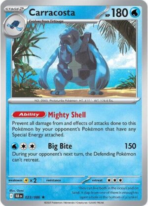 Carracosta - 023/086: SV: Black Bolt