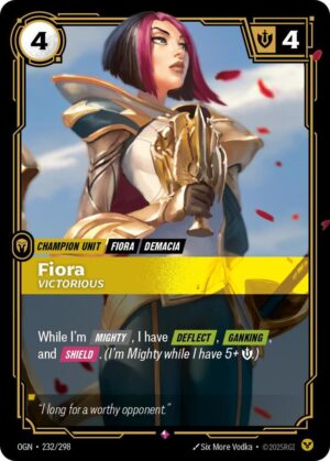 Fiora - Victorious - 232/298: Origins