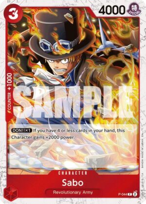 Sabo - P-044 (Pirate Foil) - P-044: Premium Booster -The Best- Vol. 2