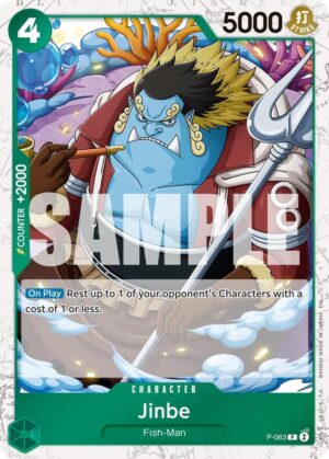 Jinbe - P-063 (Pirate Foil) - P-063: Premium Booster -The Best- Vol. 2