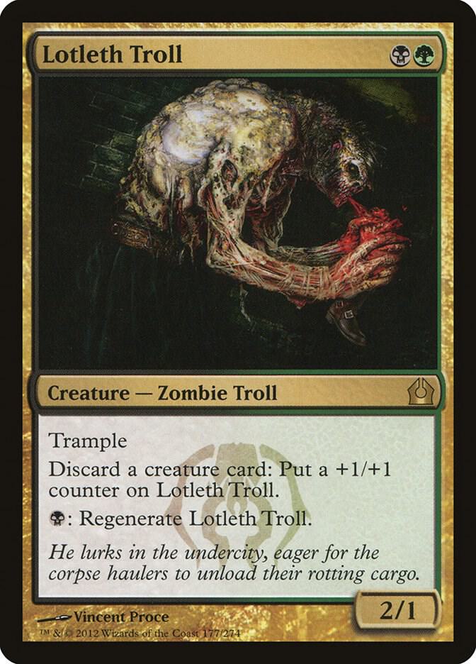 Lotleth Troll - 177: Return to Ravnica