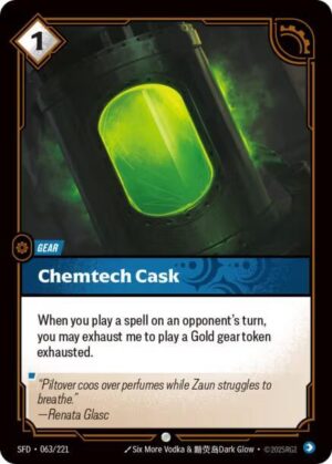 Chemtech Cask - 063/221: Spiritforged