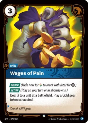 Wages of Pain - 070/221: Spiritforged