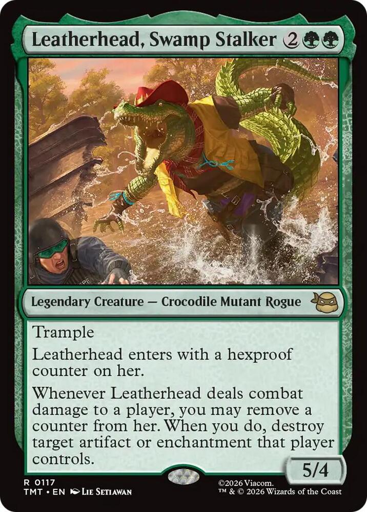 Leatherhead, Swamp Stalker - 117: Teenage Mutant Ninja Turtles
