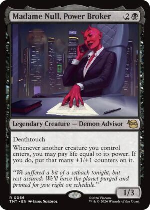 Madame Null, Power Broker - 66: Teenage Mutant Ninja Turtles