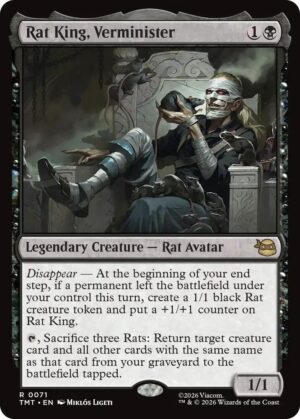Rat King, Verminister - 71: Teenage Mutant Ninja Turtles