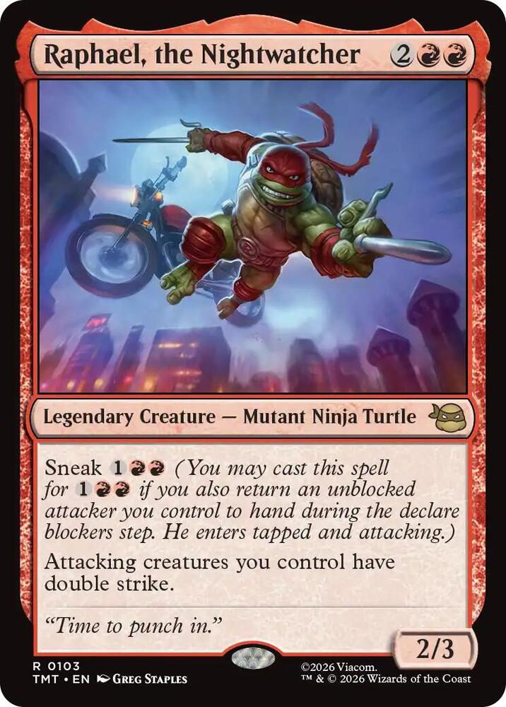 Raphael, the Nightwatcher - 103: Teenage Mutant Ninja Turtles
