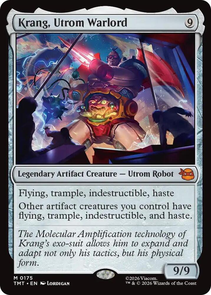 Krang, Utrom Warlord - 175: Teenage Mutant Ninja Turtles