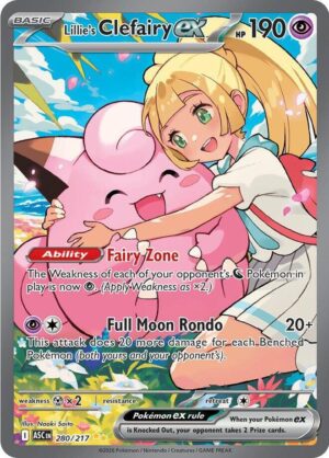 Lillie's Clefairy ex - 280/217 - 280/217: ME: Ascended Heroes