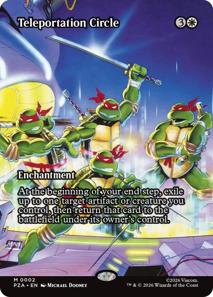 Teleportation Circle (Borderless) - 2: Teenage Mutant Ninja Turtles Eternal-Legal