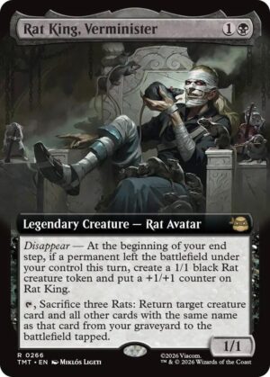 Rat King, Verminister (Extended Art) - 266: Teenage Mutant Ninja Turtles