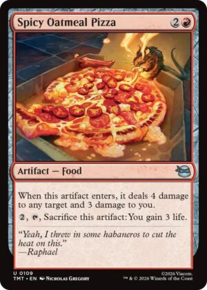 Spicy Oatmeal Pizza - 109: Teenage Mutant Ninja Turtles