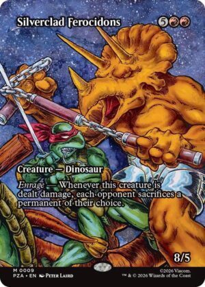 Silverclad Ferocidons (Borderless) - 9: Teenage Mutant Ninja Turtles Eternal-Legal
