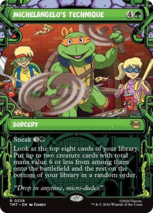 Michelangelo's Technique (Showcase) - 239: Teenage Mutant Ninja Turtles