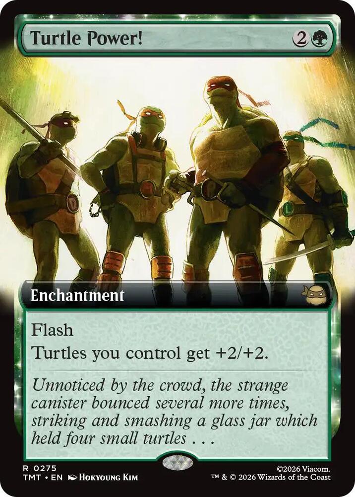 Turtle Power! (Extended Art) - 275: Teenage Mutant Ninja Turtles
