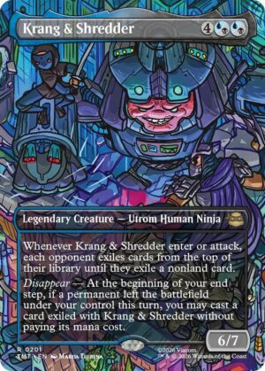 Krang & Shredder (Borderless) - 201: Teenage Mutant Ninja Turtles