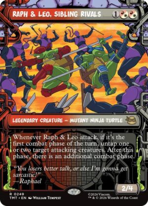 Raph & Leo, Sibling Rivals (Showcase) - 249: Teenage Mutant Ninja Turtles