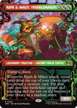 Raph & Mikey, Troublemakers (Showcase) - 250: Teenage Mutant Ninja Turtles