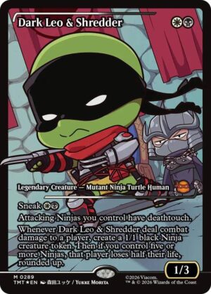 Dark Leo & Shredder (Showcase) - 289: Teenage Mutant Ninja Turtles
