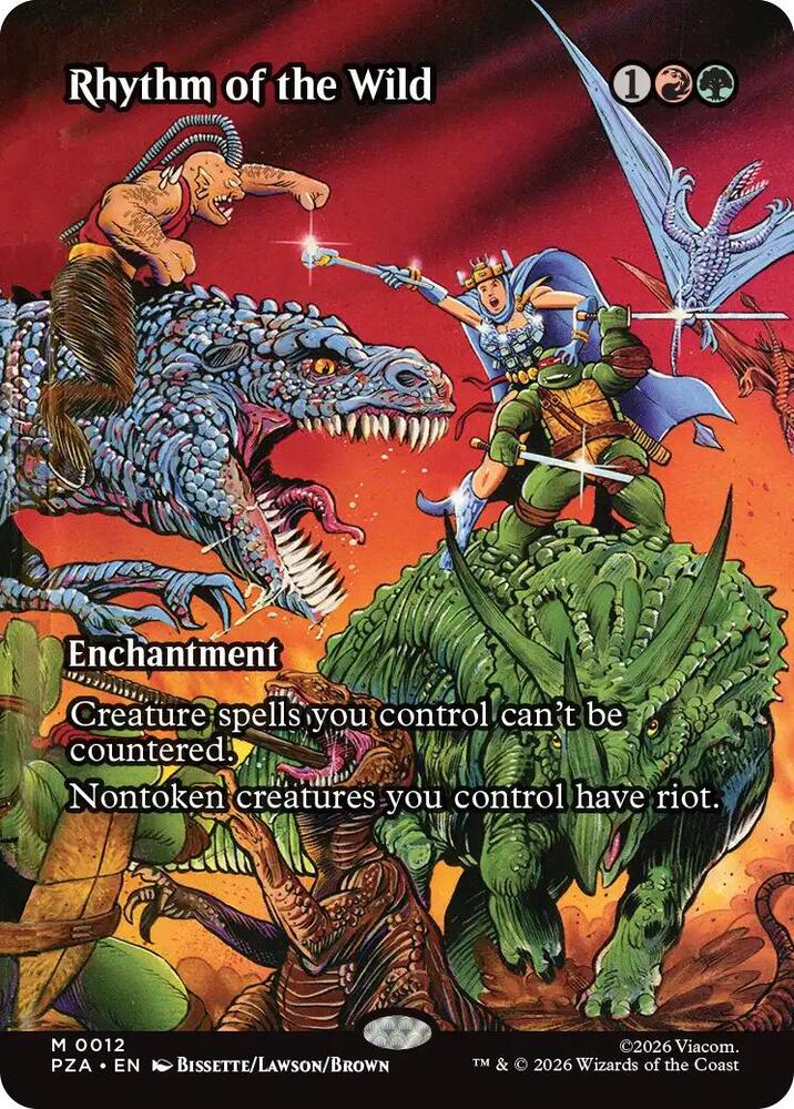Rhythm of the Wild (Borderless) - 12: Teenage Mutant Ninja Turtles Eternal-Legal
