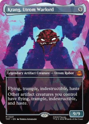Krang, Utrom Warlord (Borderless) - 221: Teenage Mutant Ninja Turtles