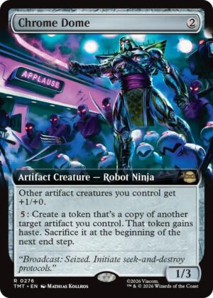 Chrome Dome (Extended Art) - 276: Teenage Mutant Ninja Turtles