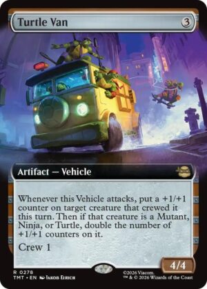 Turtle Van (Extended Art) - 278: Teenage Mutant Ninja Turtles