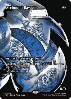 Arcbound Ravager (Borderless) - 14: Teenage Mutant Ninja Turtles Eternal-Legal