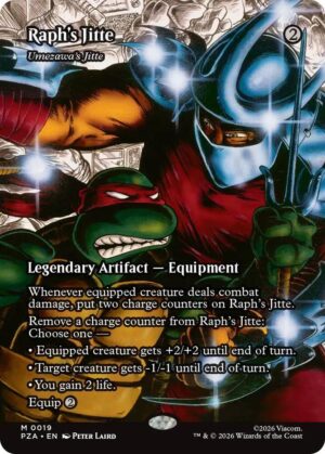 Raph's Jitte - Umezawa's Jitte (Borderless) - 19: Teenage Mutant Ninja Turtles Eternal-Legal