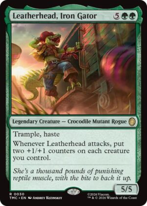 Leatherhead, Iron Gator - 30: Commander: Teenage Mutant Ninja Turtles