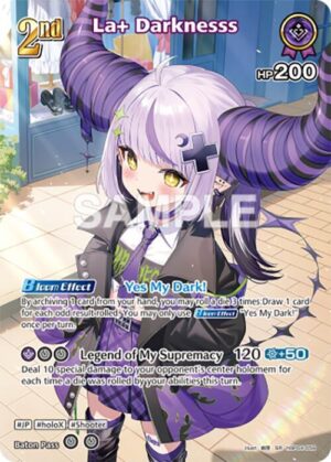 La+ Darknesss (SR) (hBP04-059) - hBP04-059: Curious Universe