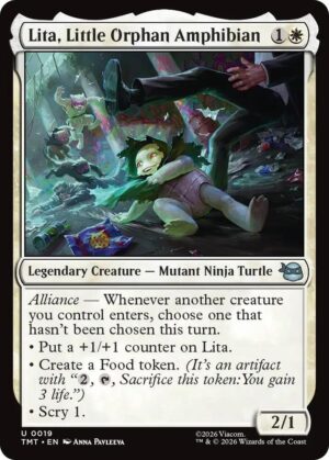 Lita, Little Orphan Amphibian - 19: Teenage Mutant Ninja Turtles
