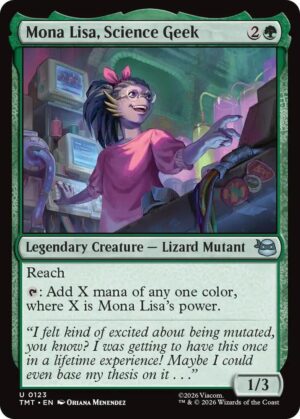 Mona Lisa, Science Geek - 123: Teenage Mutant Ninja Turtles