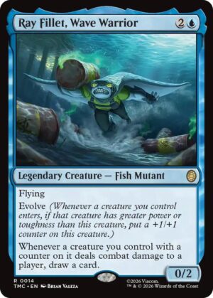 Ray Fillet, Wave Warrior - 14: Commander: Teenage Mutant Ninja Turtles