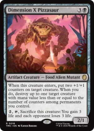 Dimension X Pizzasaur - 16: Commander: Teenage Mutant Ninja Turtles