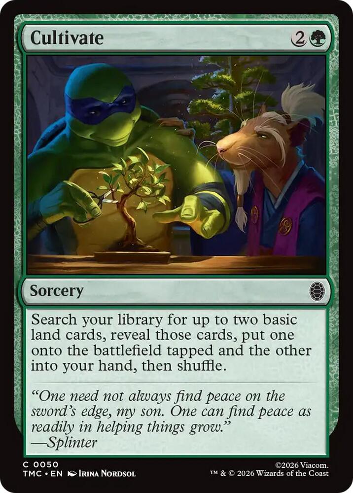 Cultivate - 50: Commander: Teenage Mutant Ninja Turtles