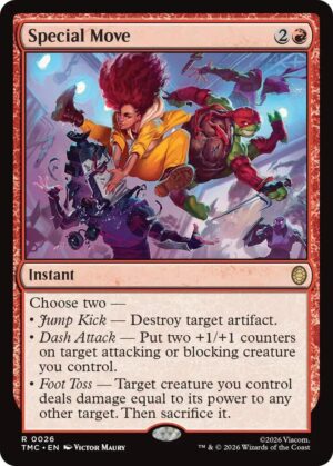 Special Move - 26: Commander: Teenage Mutant Ninja Turtles