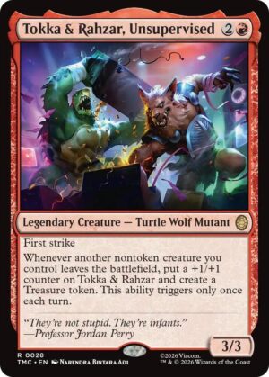 Tokka & Rahzar, Unsupervised - 28: Commander: Teenage Mutant Ninja Turtles