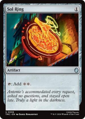 Sol Ring (Surge Foil) - 59: Commander: Teenage Mutant Ninja Turtles