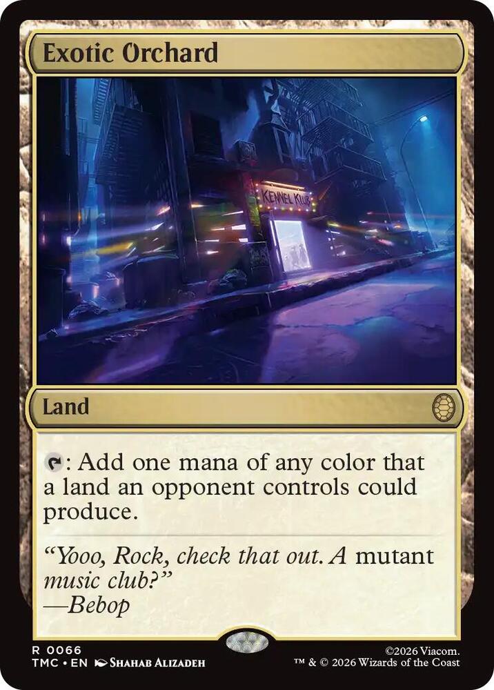 Exotic Orchard - 66: Commander: Teenage Mutant Ninja Turtles