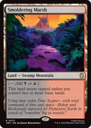 Smoldering Marsh - 73: Commander: Teenage Mutant Ninja Turtles