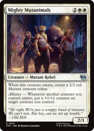Mighty Mutanimals - 21: Teenage Mutant Ninja Turtles