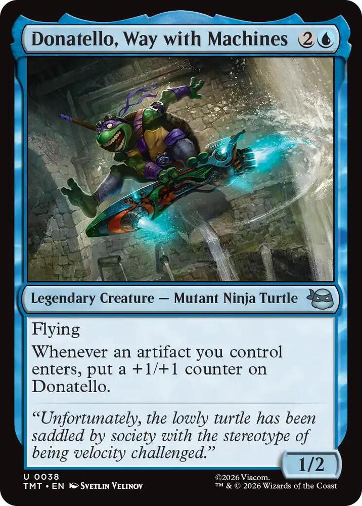 Donatello, Way with Machines - 38: Teenage Mutant Ninja Turtles