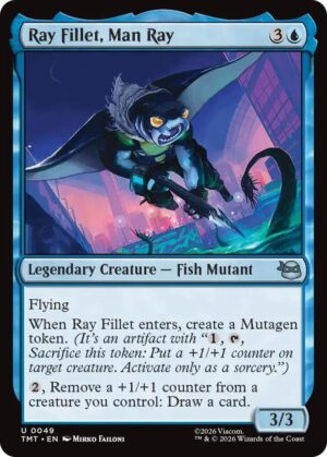 Ray Fillet, Man Ray - 49: Teenage Mutant Ninja Turtles