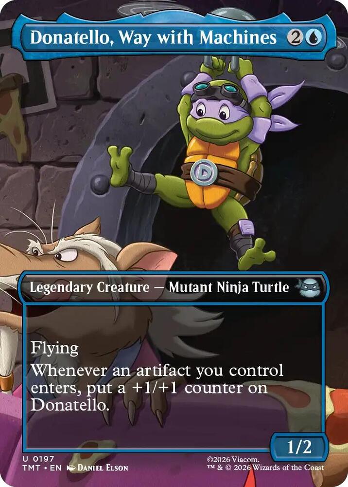 Donatello, Way with Machines (Borderless) - 197: Teenage Mutant Ninja Turtles