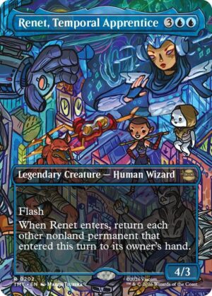 Renet, Temporal Apprentice (Borderless) - 202: Teenage Mutant Ninja Turtles